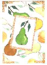 Pear Postcard