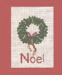 Small Noel Xmas Card